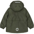 Mikk-Line Twill Parka Nylon Jacket Olive Night